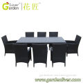 cube outdoor rattan dining table chairs